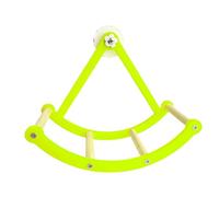 Perchoir en forme de roue moineau - Jouet en bois pour oiseaux, 111 g, accessoire de jeu pour calopsitte imprimé en 3D, équipement interactif pour cage | Perruche, ara, inséparable, conure, terrain de