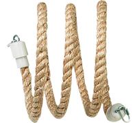 Perchoir en sisal Flamingo Twister Beige 2,5x22x207 cm