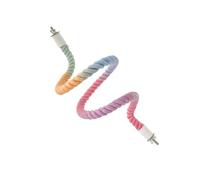 Perchoir flexible en corde pour cage à oiseaux, accessoires pour perroquets, calopsittes et perruches