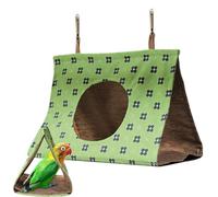 Perchoir Hamac | Hamac Tente pour Perroquets | Lit de Sommeil pour Oiseaux, Accessoires de Cage pour Perruches Cacatoès Conures Inséparables Moineaux