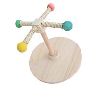 Perchoir interactif portable pour oiseaux de petite et moyenne taille, perroquets, perruches, conures, calopsittes