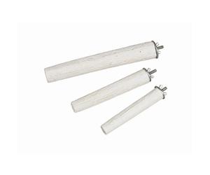 Perchoir minéral pour oiseaux Nobby Pet Blanc 12,5 cm