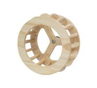 Perchoir Oiseau - Accessoire Cage Bois Naturel, Support Jouet Suspendu | Aire Repos Pour Perruche Canari Diamant Mandarins, Échelle Branches Plateau Sécurisé Entraînement Activité Compagnon Volaille M