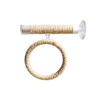 Perchoir Oiseau Douche - Perchoir interactif sécurisé à ventouse pour perroquets - Jouets d'entraînement en bâton abrasif,Pour Cacatoès Perruche Bain Mural Voyage Voiture Douche Intérieur Extérieur Ca