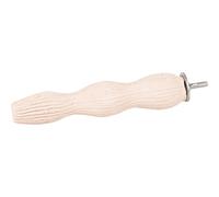 Perchoir ondulé en calcium Flamingo Beige 5x28x26 cm