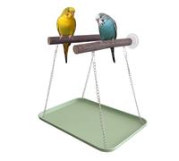 Perchoir Perroquet Support de Dressage pour Perruche avec Plateau et limage | Perchoirs pour perroquets Pour Inséparable Dressage Extérieur Nid Calopsitte Conure Animal De