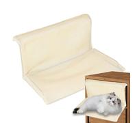 Perchoir pliable pour chat - Hamac de fenêtre pour chat | Perchoir doux et robuste pour un sommeil confortable, fournitures confortables pour animaux domestiques pour armoire, tiroir