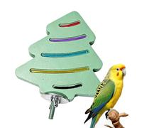 Perchoir pour cage à jouets en résine à poser et à faire de l'exercice | Support perchoir pour oiseaux, activité physique et entraînement à la maison pour agapornis, perruches, perruches et conuri