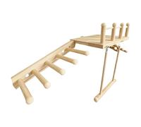 Perchoir Pour Cage À Oiseaux, Facile À Installer Et À Nettoyer, 64/14,5/10,5 Cm, Plateforme De Jeu Pour Oiseaux, Accessoires Pour Cage À Perruches, Multifonctionnel, Pour Prévenir L'ennui Et Stimuler