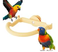 Perchoir pour cage à oiseaux, perchoir sur pied, pour perroquets, support imperméable pour animaux domestiques pour perruches, conuro, agaporni, fenouil, ara, moyen, exercice, escalade
