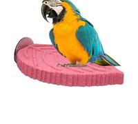 Perchoir pour Calopsitte | Support en résine à Motif végétal | Perchoirs à Oiseaux destinés aux Calopsittes | pour perruches, Conures, inséparables, aras, limage du Bec et Soin des Griffes