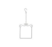 Perchoir pour Colibri, balançoire en métal Monobloc, perchoir à Fixer à Une mangeoire et à Suspendre à la Maison, au Bureau, à l'extérieur ou dans Le Coffre de Votre Voiture.