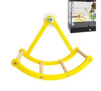 Perchoir pour la Perruche Calopsitte Roue D'Exercice Interactive Et Ludique