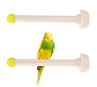 Perchoir pour Oiseaux,Jouet Interactif Rotatif a 360°,Amovible et Lavable,pour Perroquets,Conures,Calopsittes,Inséparables,Perruches,Perruches Moines,Caïques et Pionus