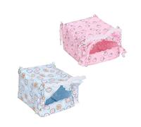 Perchoir pour oiseaux - Tente de lit pour perroquets - Couverture en fourrure pour petits et grands perroquets
