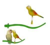 Perchoir pour Perroquets | Aire de Jeu À Mâcher pour Oiseaux,Bâton à Mâcher Résistant aux Morsures pour Aras, Calopsittes, Perruches et Passereaux