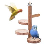 Perchoirs à Oiseaux | Accessoires de Cage à Plate-Forme de Perche, Support pour Perroquet, Jouet | Branche de Support de Perruche sans Danger pour Les tourtereaux pinsons perruches
