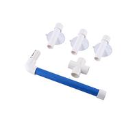 Perchoirs à Oiseaux Support pour Perroquet Ventouse Pliable fenêtre Douche Bain Mur Jouet de meulage de Pattes pour Petits Oiseaux Blanc Bleu Plastique 22,1 cm 24,5 cm 6,5 cm 18,5