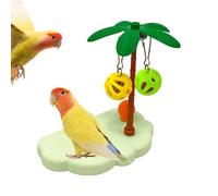 Perchoirs de Cage à perruches Décoration de Cage en Forme de pour Perruche | Perchoir pour Perroquet pour inséparable, conure, ara, canari, mâcher, observer, regarder, usure du bec,