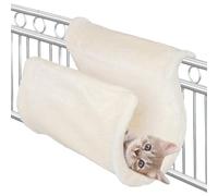Perchoirs de fenêtre pour Chat, lit de radiateur en Peluche Robuste Type S avec Cadre en Fer, hamac Chaud Suspendu pour Chatons, Chiots, Petits Animaux Compagnie