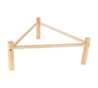 Perchoirs en bois massif pour perroquets - Plateforme d'entraînement pour oiseaux, volailles, gymnases, accessoires de salle de sport, support de jouets en bois de pin