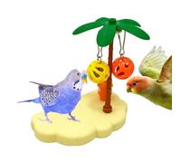Perchoirs en forme de pour perruches | Perchoir pour ara, canari, inséparable, conure, broyage, fourrage, mastication, observation du bec