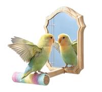 Perchoirs pour cage à oiseaux accessoires naturels interactifs amusants | Jouet Perchoir en Corde Cage à Oiseaux Enrichissement Anti-Ennui Ponçage Griffes Perroquet Conure Inséparable