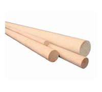 Perchoirs pour oiseaux en bois rond de hêtre Nobby Pet Beige 1 m x 10 mm