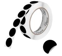 Perco Lot de 1 000 autocollants perforés ronds amovibles de 2,5 cm - Étiquettes vibrantes et polyvalentes pour code couleur, marquage d'inventaire, bricolage - Tenue fiable, sans résidus - Fabriquées