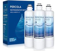 PERCOLA BORPLFTR55 Lot de 3 filtres à eau de rechange, compatibles avec Bosch Ultra Clarity Pro B36CD52SNS, B36CD52SNB, B36FD52SNS, B36FD50SNB, B36FD50SNS, B36CD50SNS