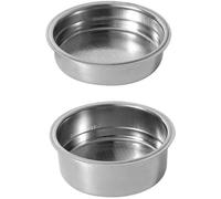 Percolateur 2 pièces 51 mm en acier inoxydable machines à café panier filtre à pression pour café en poudre porte-filtre pour café