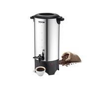 Percolateur à Café Distributeur de Boissons Chaudes 7,4 L 50 Tasses Inox