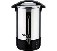 Kitchen Move Percolateur à café JAYTON – Acier inoxydable 8,8 L – Noir/Inox