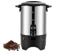 Percolateur Et Urne À Café Électrique 5.5 L, Chauffe Eau 1000W En Acier Inoxydable Avec Protection Anti Fonctionnement À Sec, Distributeur Et Maintien Au Chaud Pour Traiteur, Bureau Et Événements