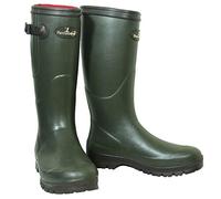 BOTTES SOLOGNE NEOPRENE TREESCO CHASSE OUTDOOR CAMOUFLAGE TRAQUE FLUO PECHE