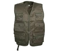 Percussion - Gilet Reporter enfant kaki Percussion