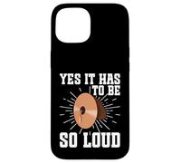 Percussion Instrument Be So Loud Lecteur de cymbales Coque pour iPhone 15