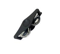 Percussion Keychain Tambourine Hand Percussion Instrument Avec Clés Outil De Rythme Musical Pour Les Musiciens Facile À Utiliser De Poche Pour Et Adultes