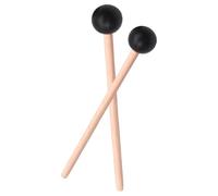 Percussion Maillet, Manche En Bois De Hêtre, Baguettes À Langue En Acier | Batteurs Marimba 18.5x2.6cm 80g, Outils D'instruments De Musique , Bâtons À Tête Souple Pour Batteurs Professionnels