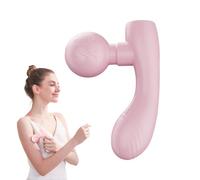 Percussion Massager, Muscle Tapping Device, Double Head Quiet Massager with Adjustable Speed, Portable Health Care Tool for Men Women Soreness Stiffness Ease Home Travel
