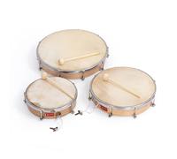 Percussion Plus Tambour à main accordable - Lot de 3
