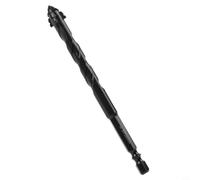 Percussion Verre Non Trempé 10mm Hex Percussion Verre Non Trempé(12mm) | Design triangulaire spirale, stabilité accrue, réduit vibrations, pour idéal céramique et plastique dur