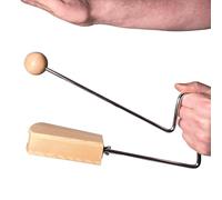 Percussion Vibra Slap - Instrument De Musique En Bois, Fabricant De Bruit De Poche Unique, Outil De Son Vibraslap Fort, Accessoire De Percusion Classique | Effet Sonore De Percussion Pour L'enregistr