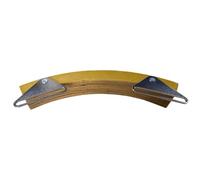 Percussion Wood Block Arched Rim - Crisp Tone Side-Striking Snare Drum | with Metal Mounting Bracket Wood Block Music Instrument | for Recording Studio, Live Performance, Stage Shows Percussion Wood