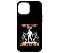 Percussionniste de Day Zombie by Night Funny Halloween Music Coque pour iPhone 12 Pro Max
