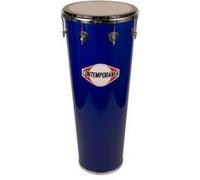 Percussions brésiliennes CONTEMPORANEA C-TIB02AZ TIMBAL 14 X 90CM BOIS BLEU Timbal