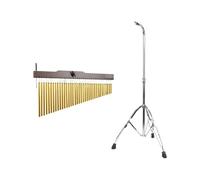 Percussions carillon éolien 36 tons carillons musicaux support Instrument de Percussion cloche carillon à vent Portable main barre aide pédagogique for débutants