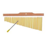 Percussions carillon éolien Carillons à 36 barres en alliage d'aluminium doré, barre bois for les fêtes de vacances, accessoires d'instruments Percussion
