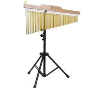 Percussions carillon éolien Carillons à barre trépied support Instrument de Percussion Stable carillon vent une rangée hauteur réglable for débutant en Performance