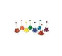 Fuzeau - 8 Cloches Musicales Colorées Pour Enfant - Dès 3 Ans - Instrument Musique Éducatif, Ludique Pour Éveil Musical - Apprentissage Premières Mélodies - À Secouer ou Frapper - Réf 70608